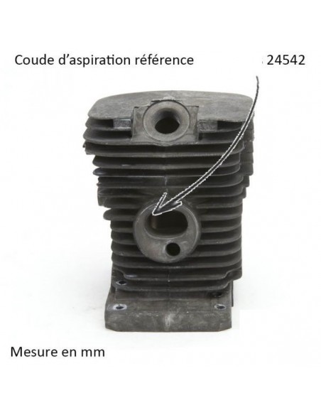 Cylindre piston tronçonneuse Stihl 017/MS170 Ø 37 mm