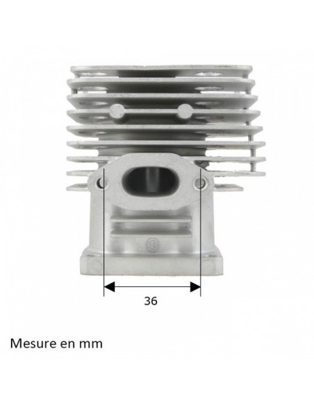 Cylindre piston débroussailleuse Stihl FS 350 Ø 38 mm