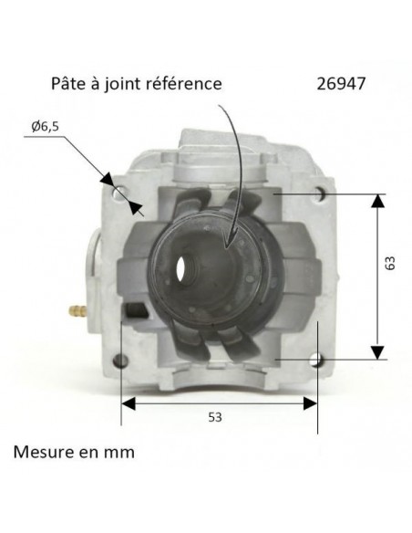 Cylindre piston tronçonneuse pour Stihl 029, MS290 Ø 46 mm N° 1127-020-1210