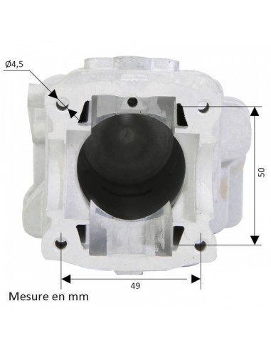 Cylindre piston pour Husqvarna HS372XT Ø 50 mm