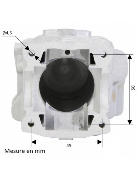 Cylindre piston pour Husqvarna HS372XT Ø 50 mm