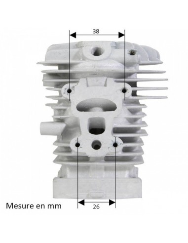Cylindre piston pour Husqvarna HS372XT Ø 50 mm