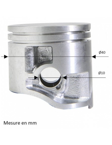 Cylindre piston pour Husqvarna HS372XT Ø 50 mm