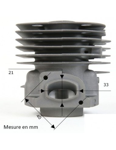 Cylindre piston tronçonneuse Husqvarna 362, 365, 371, 372 Ø 48 mm