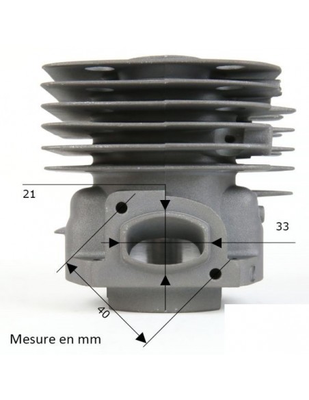 Cylindre piston tronçonneuse Husqvarna 362, 365, 371, 372 Ø 48 mm
