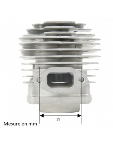 Cylindre pour tronçonneuse Mitsubishi TL52 Ø44 mm