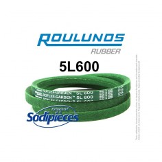 Courroie tondeuse 5L600 Roulunds Continental 15,8 x 9,5 x 1524 mm 2
