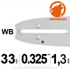 Guide tronçonneuse Kerwood. 38 cm. 0,325. 1,3 mm" 2