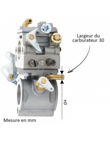 Carburateur STIHL TS410. Remplace : 4238 120 1600