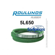 Courroie tondeuse 5L650 Roulunds Continental 15,8 x 9,5 x 1651 mm 2
