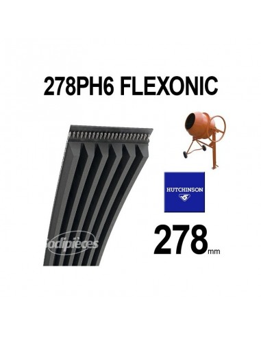 Poly-V Elastique FLEXONIC 278PH6