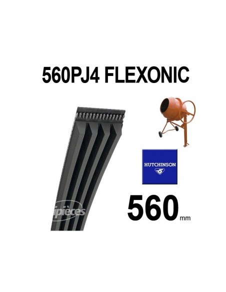 Poly-V Elastique FLEXONIC 560PJ4 Hutchinson