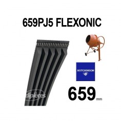 Poly-V Elastique FLEXONIC 659PJ5 Hutchinson