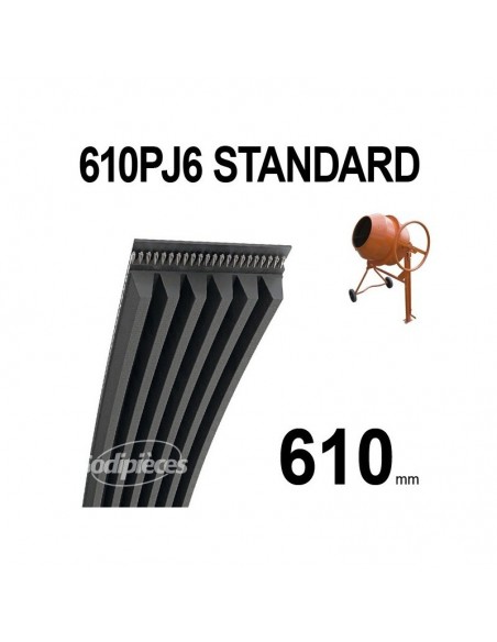 Poly-V Standard 610PJ6