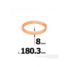 Courroie pour électro portatif 180,3x8