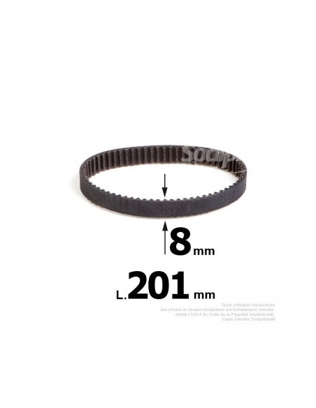 Courroie pour électro portatif 201x8