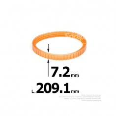 Courroie pour électro portatif 209,1x7,2