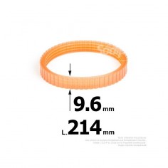 Courroie pour électro portatif 214x9,6