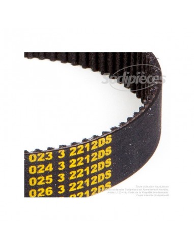 Courroie pour électro portatif 225x14