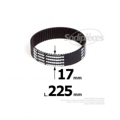 Courroie pour électro portatif 225x17