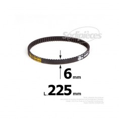 Courroie pour électro portatif 225x6