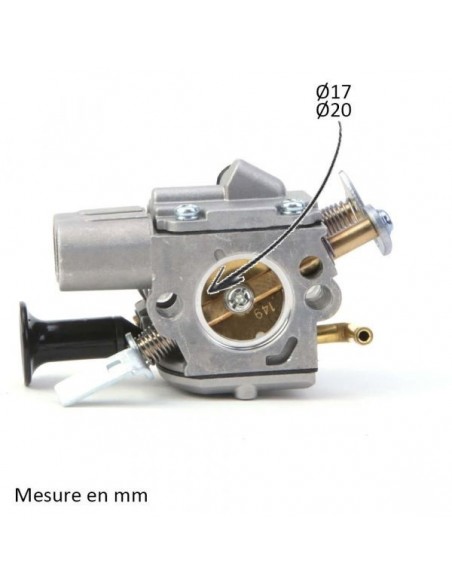 Carburateur pour tronçonneuse Stihl MS261, MS271, MS291