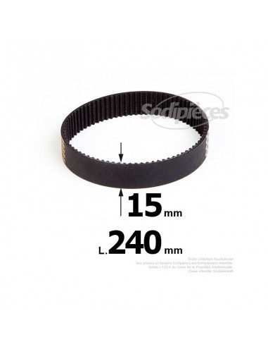 Courroie pour électro portatif 240x15