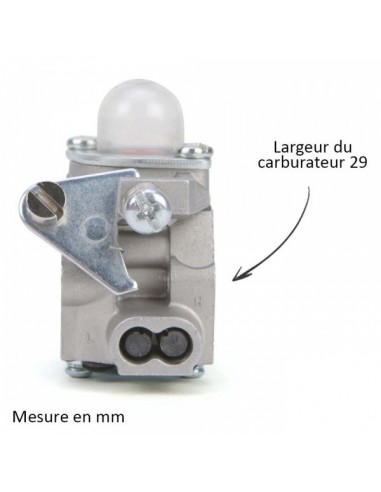 Carburateur pour débroussailleuse Echo SRM-4600, SRM-4605, CLS-4600, 4610