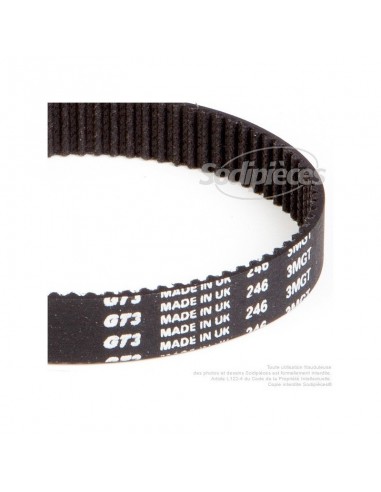 Courroie pour électro portatif 246x12