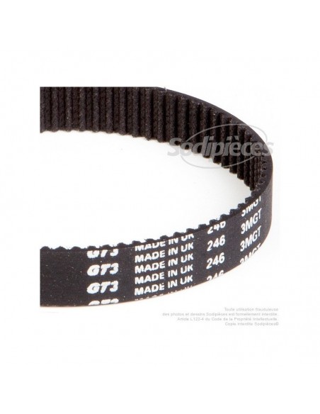 Courroie pour électro portatif 246x12