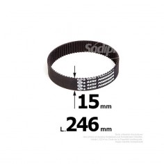 Courroie pour électro portatif 246x15