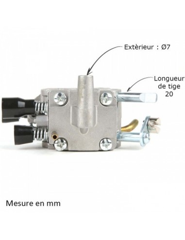 Carburateur pour débroussailleuse Stihl FS400, FS5450, FS480