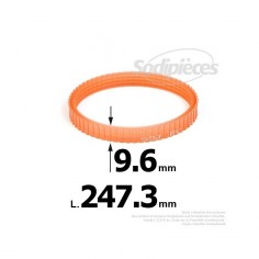 Courroie pour électro portatif 247,3x9,6