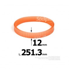Courroie pour électro portatif 251,3x12