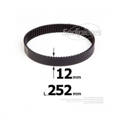 Courroie pour électro portatif 252x12