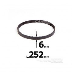 Courroie pour électro portatif 252x6