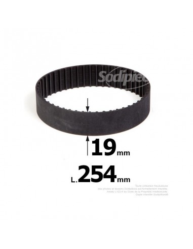 Courroie pour électro portatif 254x19