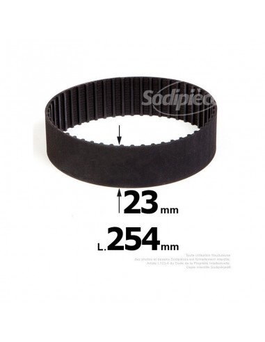 Courroie pour électro portatif 254x23