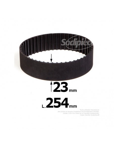 Courroie pour électro portatif 254x23