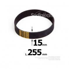 Courroie pour électro portatif 255x15