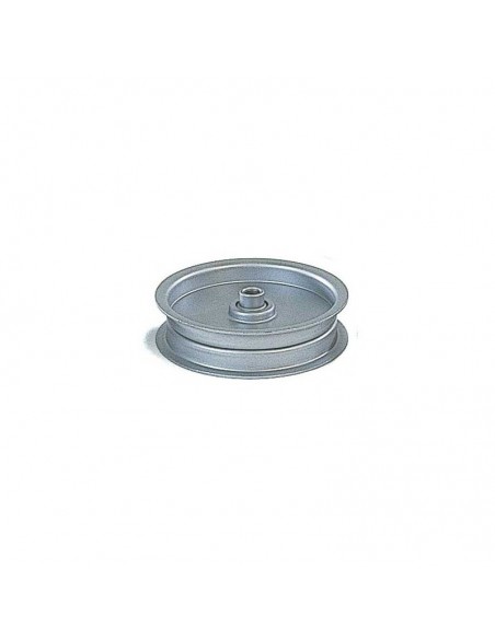 Poulie à gorge plate Ø 102 mm. Ø rebord 115 mm