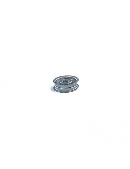 Poulie à gorge plate Ø 47 mm. Ø rebord 54 mm
