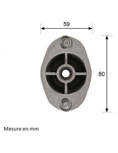 Support de lame pour EFCO. N° 66030256R