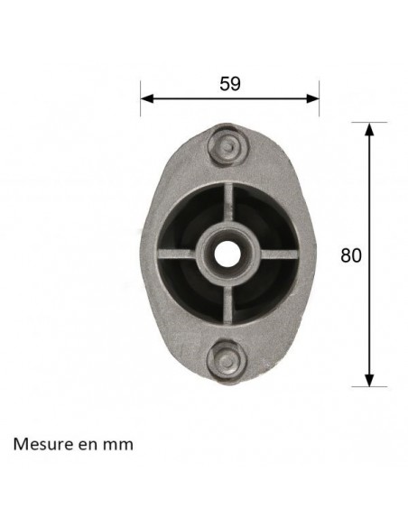 Support de lame pour EFCO. N° 66030256R