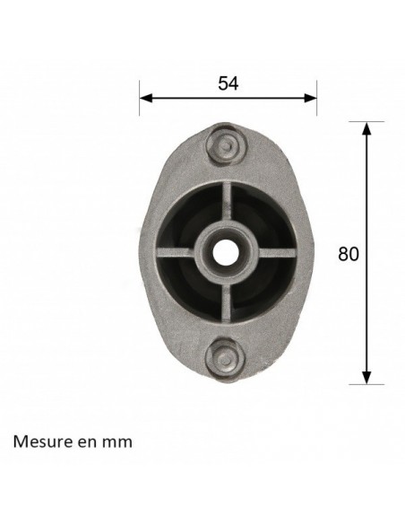 Support de lame pour EFCO, MTD, Oleo Mac