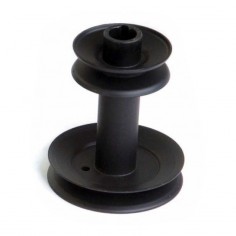 Poulie double Hauteur 155 mm