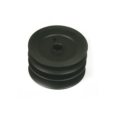 Poulie double Ø 127 mm. Larg. 70 mm