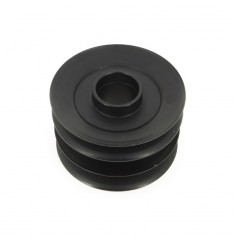 Poulie double Ø 127 mm. Larg. 85 mm