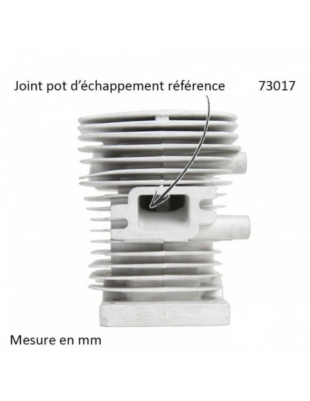 Cylindre piston tronçonneuse Stihl 018/MS180 Ø 38 mm