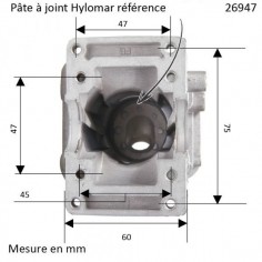 Cylindre piston tronçonneuse Stihl 018/MS180 Ø 38 mm 2